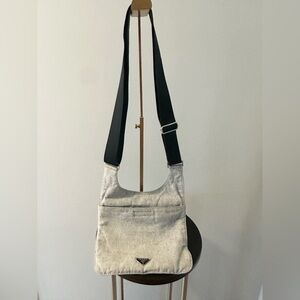 PRADA Canvas Crossbody Shoulder Messenger Bag with COA